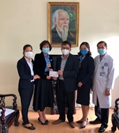 TKV thăm và tặng quà đội ngũ y, bác sỹ nơi tuyến đầu chống dịch tại Trung tâm Y tế Tiên Yên, Quảng Ninh